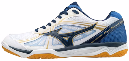 Mizuno Wave Rider 25 Wide 'White Blue' V1GA173025 Mizuno Wave Rider 25 Wide 'White Blue' V1GA173025