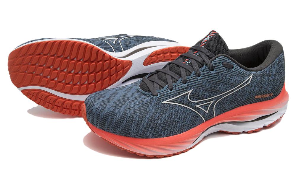 Lookbook Mizuno Wave Rider 26 2E Wide ''Provincial Blue Soleil'' Herrenschuhe J1GC220451