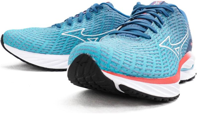 Mizuno Wave Rider 26 4E Wide 'Maui Blue Fiery Coral' J1GC227651 Lookbook Mizuno Wave Rider 26 4E Wide 'Maui Blue Fiery Coral' J1GC227651