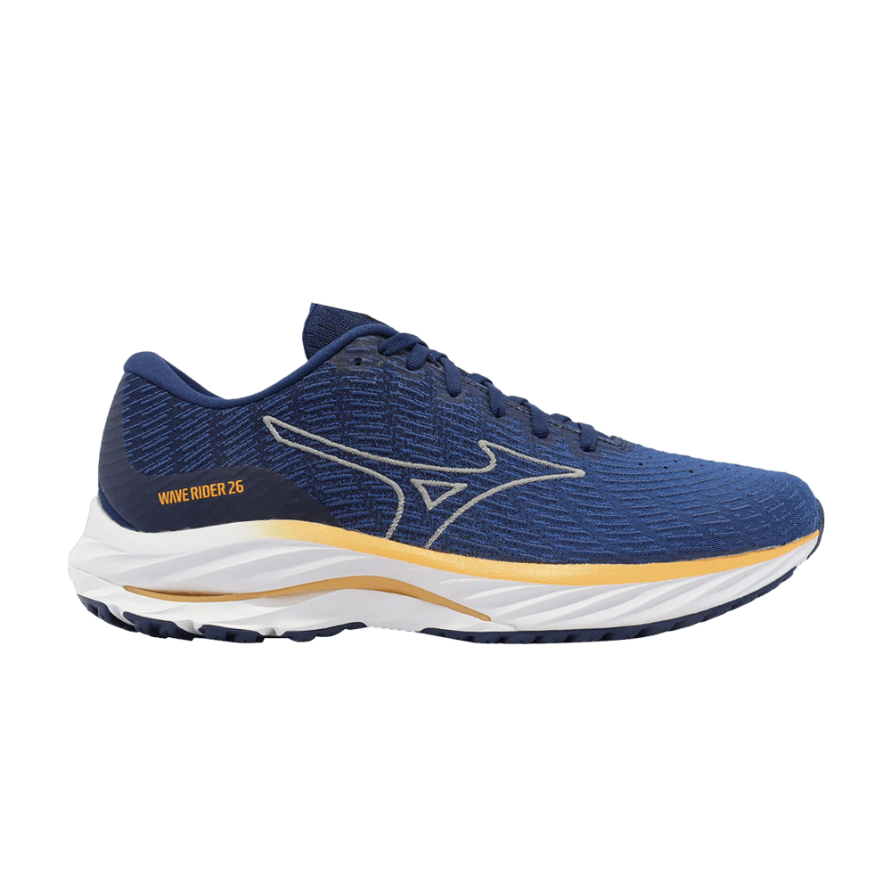 Mizuno Wave Rider 26 4E Wide 'Snorkel Blue Yellow' J1GC227653
