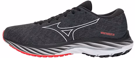 Mizuno Wave Rider 26 'Anti-Slip Durable Black Red' J1GC220352 Mizuno Wave Rider 26 'Anti-Slip Durable Black Red' J1GC220352