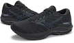 Lookbook Mizuno Wave Rider 26 'Hitam Kelabu Gelap Biru Gelap' J1GC220303