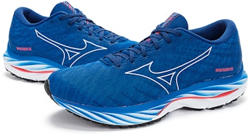 Mizuno Wave Rider 26 減震防滑耐磨 低筒 跑步鞋 藍色 Lookbook Mizuno Wave Rider 26 減震防滑耐磨 低筒 跑步鞋 藍色