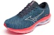Mizuno Wave Rider 26 'Navy Teal Bright Orange' Lelaki/Wanita J1GC220351