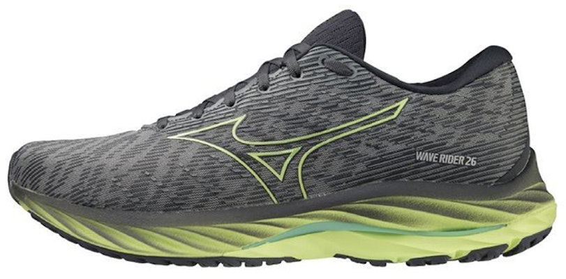 Mizuno Wave Rider 26 'Grey Volt Green' J1GC220310 Buy Mizuno Wave Rider 26 'Grey Volt Green' J1GC220310