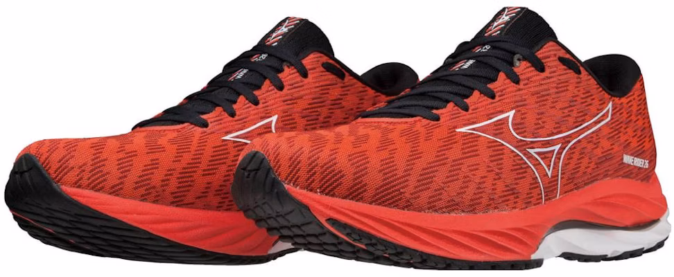 Mizuno Wave Rider 26 'Rojo Blanco' J1GC220306 Lookbook Mizuno Wave Rider 26 'Rojo Blanco' J1GC220306
