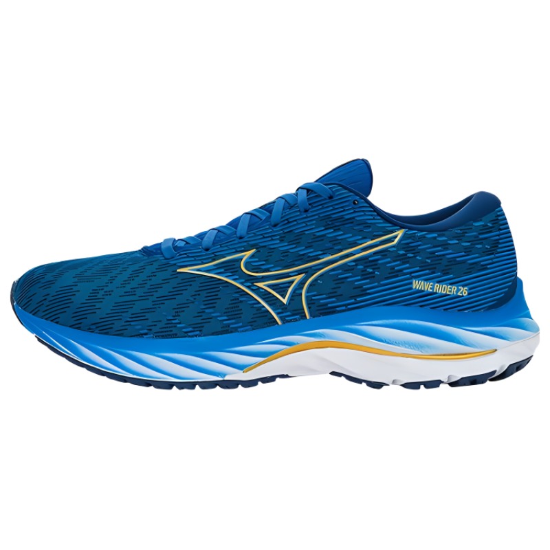 Mizuno Wave Rider 26 'Snorkel Blue Gold' J1GC220353