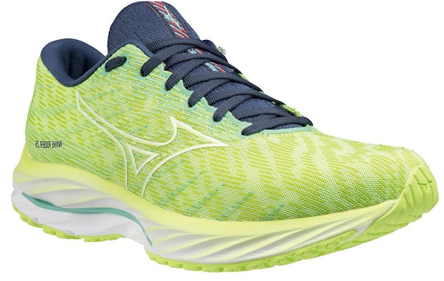 미즈노 웨이브 라이더 26 '옐로우 블루' J1GD220325 Shop 미즈노 웨이브 라이더 26 '옐로우 블루' J1GD220325