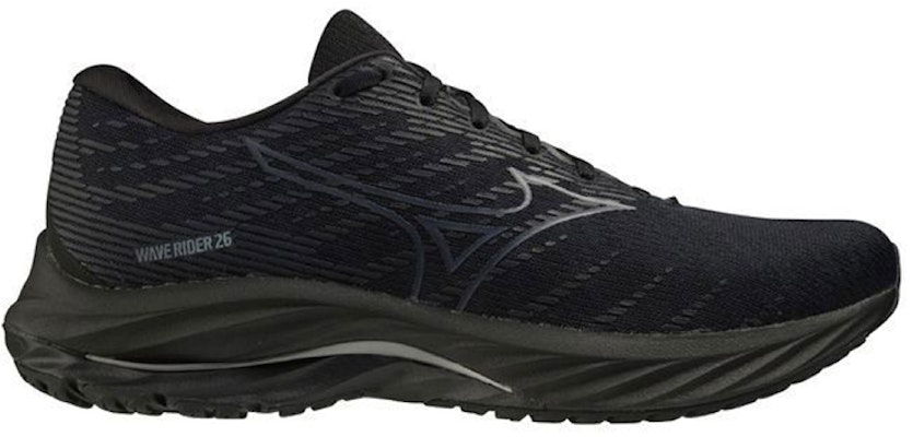 Mizuno Wave Rider 26 Super Wide 'Black Dark Grey' J1GC220403 Order Mizuno Wave Rider 26 Super Wide 'Black Dark Grey' J1GC220403
