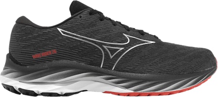 Mizuno Wave Rider 26 Super Wide 'Black Silver Red' J1GC220452 Mizuno Wave Rider 26 Super Wide 'Black Silver Red' J1GC220452