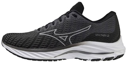 Mizuno Wave Rider 26 Super Wide 'Black White' J1GC227602 Mizuno Wave Rider 26 Super Wide 'Black White' J1GC227602