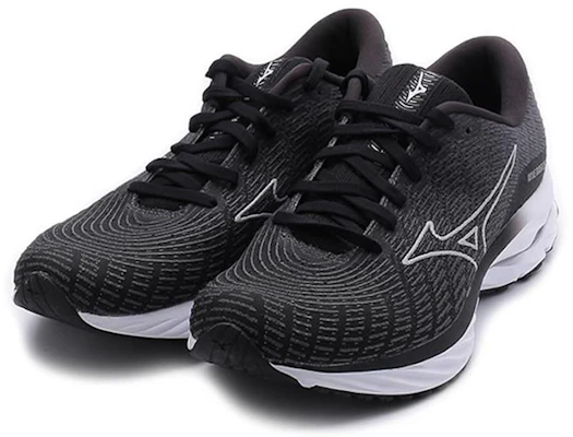 Mizuno Wave Rider 26 Extra Breit ''Schwarz Weiß'' J1GC227602 Lookbook Mizuno Wave Rider 26 Extra Breit ''Schwarz Weiß'' J1GC227602