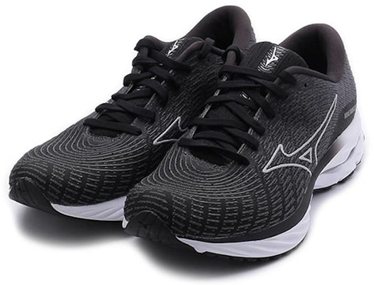 Mizuno Wave Rider 26 Super Wide 'Black White' J1GC227602 Lookbook Mizuno Wave Rider 26 Super Wide 'Black White' J1GC227602