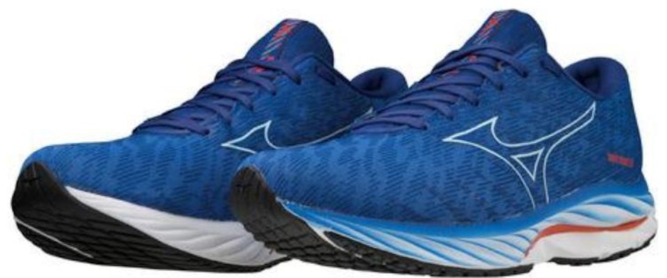 Mizuno Wave Rider 26 Super Wide 'Biru' J1GC220405 Lookbook Mizuno Wave Rider 26 Super Wide 'Biru' J1GC220405