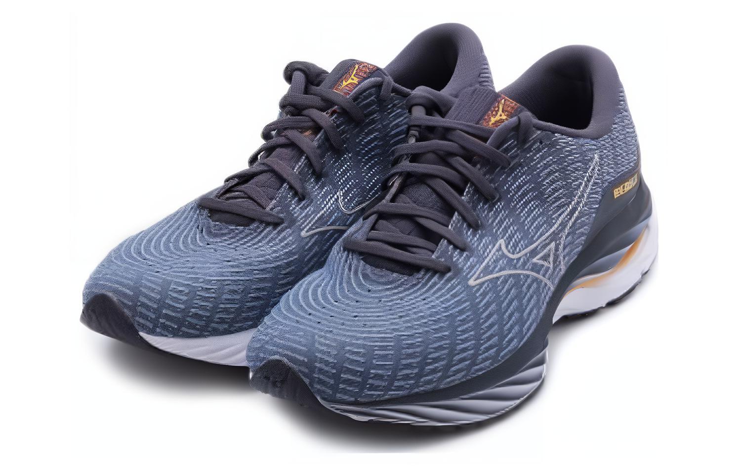 Lookbook Mizuno Wave Rider 26 Súper Ancho 'Azul' J1GC227604