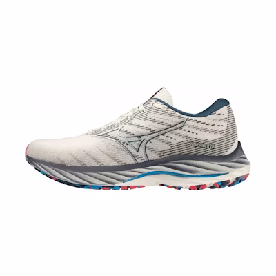 Mizuno Wave Rider 26 Super Wide 'White Dark Grey'