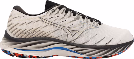 Mizuno Wave Rider 26 Super Wide 'White Dark Grey' J1GC226401 Mizuno Wave Rider 26 Super Wide 'White Dark Grey' J1GC226401