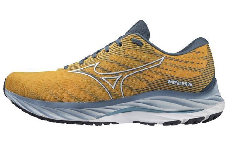 Mizuno Wave Rider 26 Super Wide 'Yellow' J1GC220407