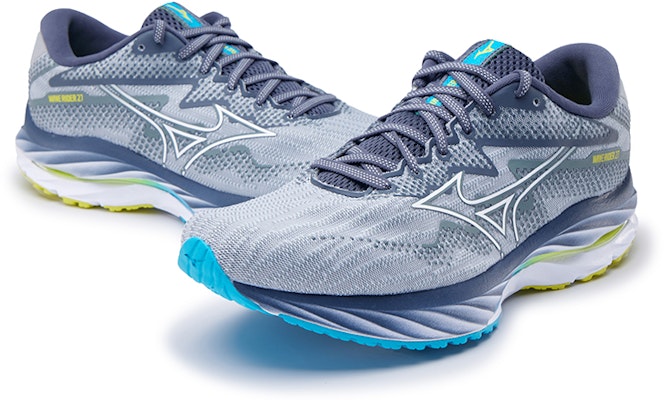 Mizuno Wave Rider 27 'Grey Blue' J1GC230301 Shop Mizuno Wave Rider 27 'Grey Blue' J1GC230301