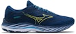 Mizuno Wave Rider 27 'Peony Sharp Green' Lelaki/Wanita Kasut Lari J1GC230353