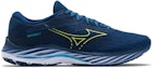 Order Mizuno Wave Rider 27 'Peony Sharp Green' Lelaki/Wanita Kasut Lari J1GC230353