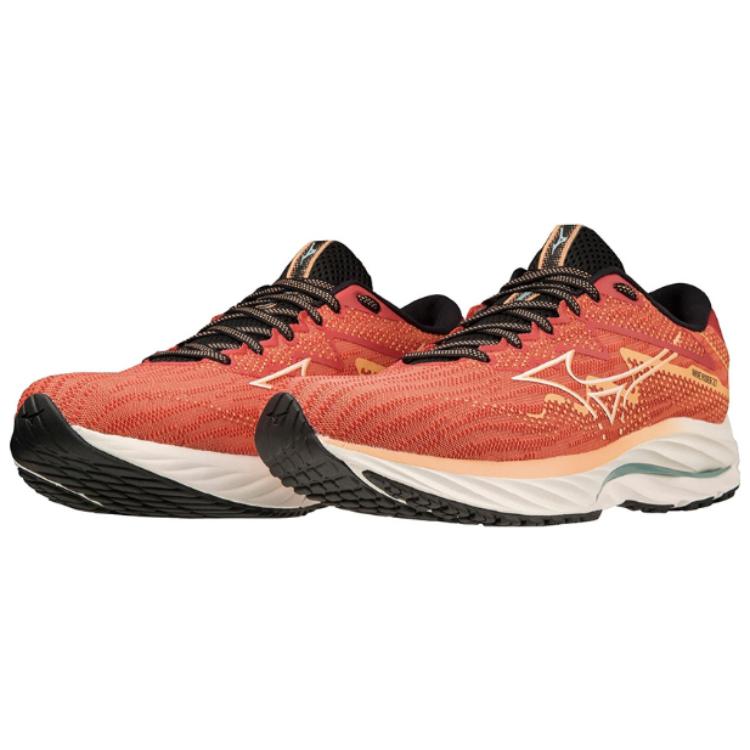 Lookbook Mizuno Wave Rider 27 ''Corail Épicé'' J1GC230307
