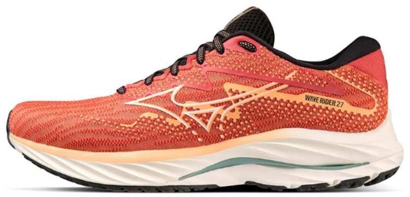 Mizuno Wave Rider 27 'Coral Picante' J1GC230307 Details for Mizuno Wave Rider 27 'Coral Picante' J1GC230307