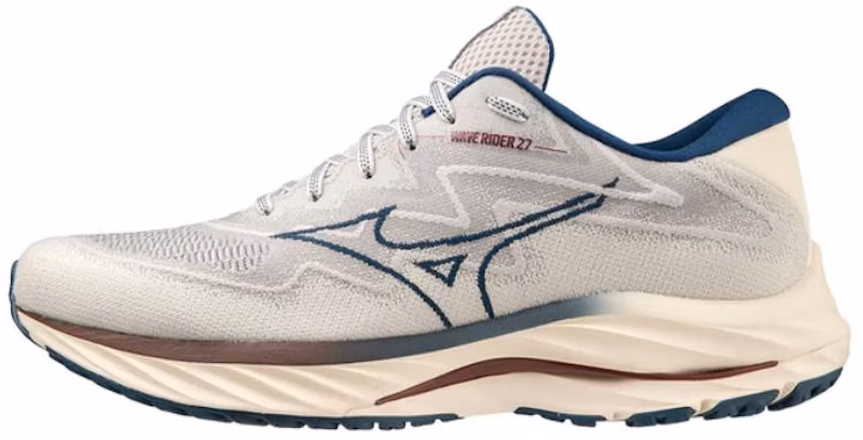 Mizuno Wave Rider 27 Low 'Milk White Blue' J1GC237505 Buy Mizuno Wave Rider 27 Low 'Milk White Blue' J1GC237505