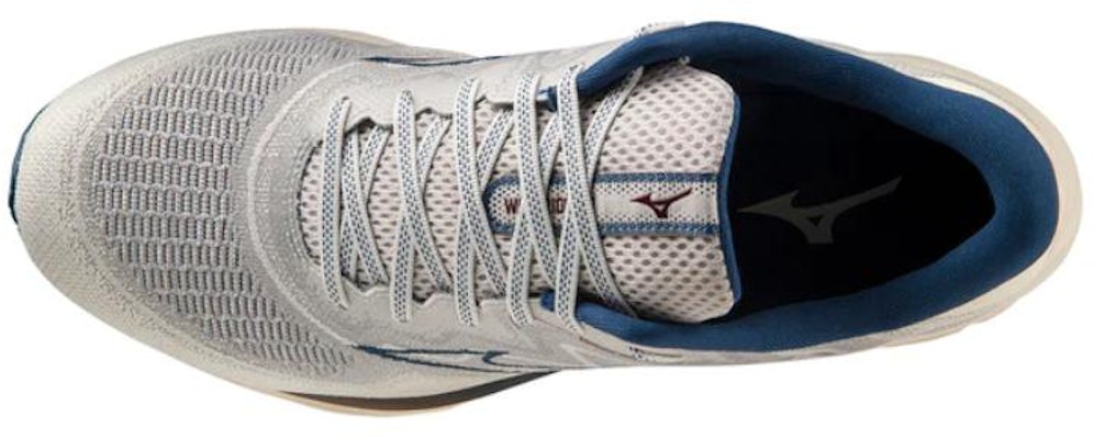 Mizuno Wave Rider 27 Low 'Putih Susu Biru' J1GC237505 Lookbook Mizuno Wave Rider 27 Low 'Putih Susu Biru' J1GC237505