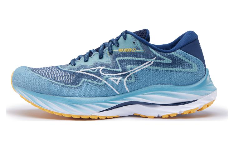 Mizuno Wave Rider 27 Shock Absorbing Bounce LowTop 'Blue' J1GC237504