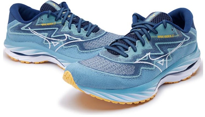 Mizuno Wave Rider 27 Sepatu Lari Penyerapan Kejut LowTop 'Biru' J1GC237504 Lookbook Mizuno Wave Rider 27 Sepatu Lari Penyerapan Kejut LowTop 'Biru' J1GC237504