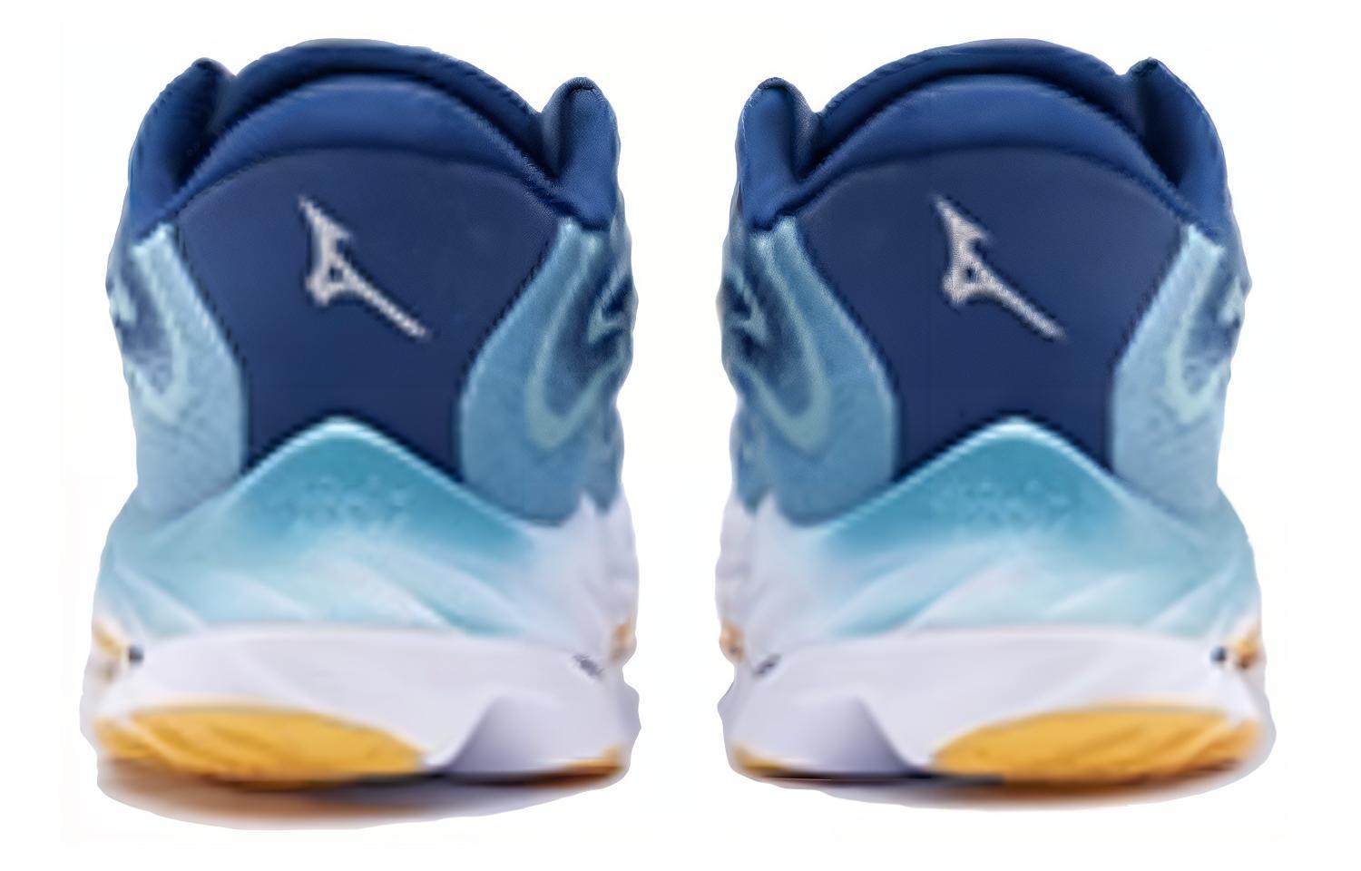 Shop Mizuno Wave Rider 27 Sepatu Lari Penyerapan Kejut LowTop 'Biru' J1GC237504