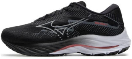 Mizuno Wave Rider 27 Sneakers 'Black Grey Red' J1GC230352 Mizuno Wave Rider 27 Sneakers 'Black Grey Red' J1GC230352