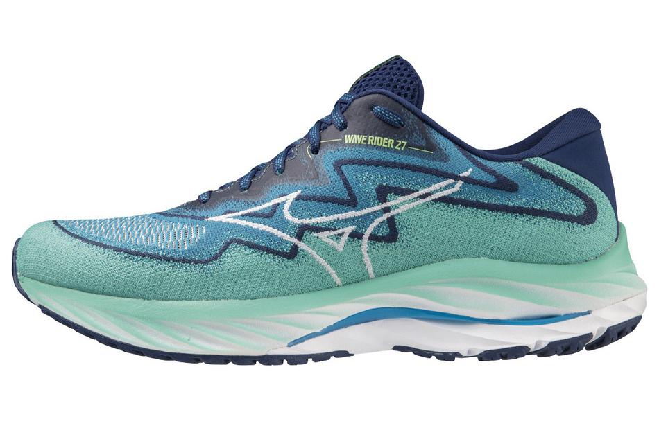 Mizuno Wave Rider 27 SSW 'Atlantis Blue Depths' J1GC237601