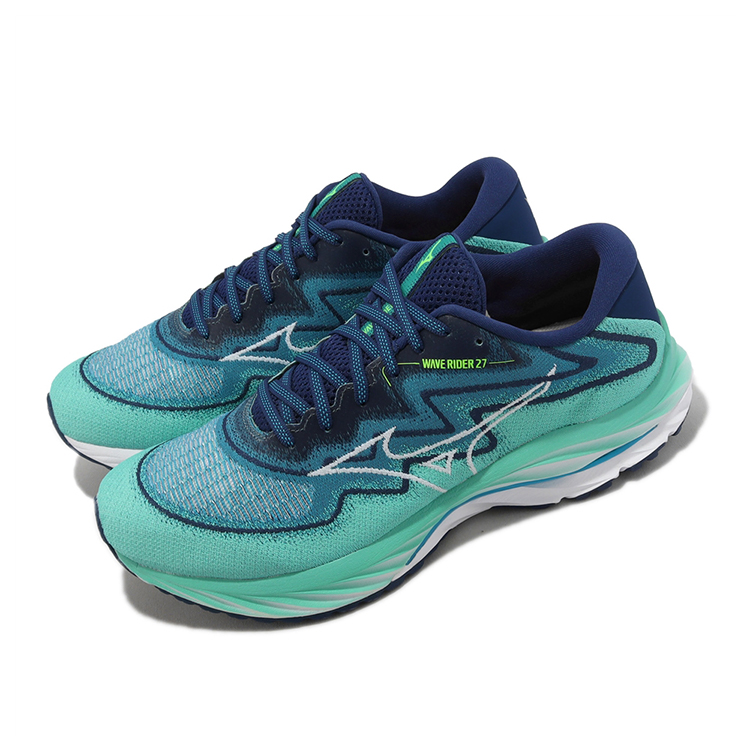 Lookbook Mizuno Wave Rider 27 SSW ''Atlantis Blue Depths'' Herrenschuhe J1GC237601