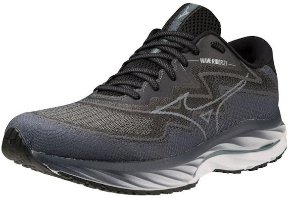 Mizuno Wave Rider 27 SSW 'Ebony Snowcrest' Sepatu Lari Hitam Salju J1GC237502 Lookbook Mizuno Wave Rider 27 SSW 'Ebony Snowcrest' Sepatu Lari Hitam Salju J1GC237502
