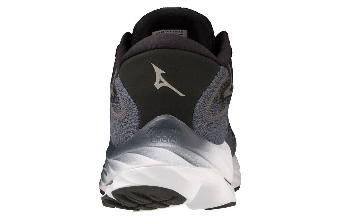 Shop Mizuno Wave Rider 27 SSW 'Ebony Snowcrest' Lelaki & Wanita J1GC237502