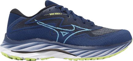 Mizuno Wave Rider 27 SSW Super Wide 'Navy Lime' J1GC237653 Mizuno Wave Rider 27 SSW Super Wide 'Navy Lime' J1GC237653