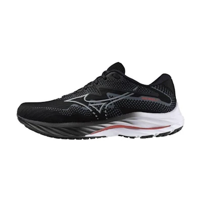 Mizuno Wave Rider 27 Super Wide 'Black Nickel Cayenne'