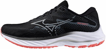 Mizuno Wave Rider 27 Super Wide 'Black Nickel Dubarry' J1GD230672 Mizuno Wave Rider 27 Super Wide 'Black Nickel Dubarry' J1GD230672
