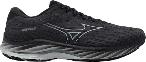 Mizuno Wave Rider 27 Super Wide 'Ebony Black' J1GC230402 Mizuno Wave Rider 27 Super Wide 'Ebony Black' J1GC230402