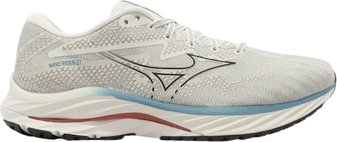 Mizuno Wave Rider 27 Super Wide 'Snow White Adriatic Blue' J1GC230406 Mizuno Wave Rider 27 Super Wide 'Snow White Adriatic Blue' J1GC230406
