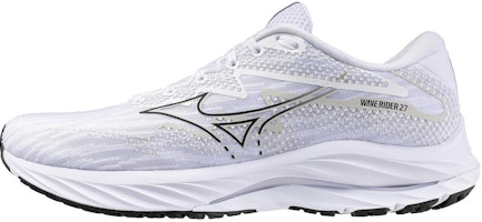 Mizuno Wave Rider 27 Super Wide 'White Black' J1GC230458 Mizuno Wave Rider 27 Super Wide 'White Black' J1GC230458