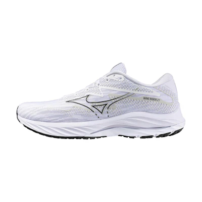 Mizuno Wave Rider 27 Super Wide 'White Black'