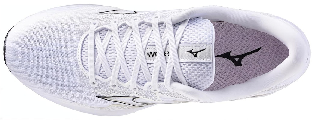 Mizuno Wave Rider 27 Super Wide 'White Black' J1GC230458 Lookbook Mizuno Wave Rider 27 Super Wide 'White Black' J1GC230458