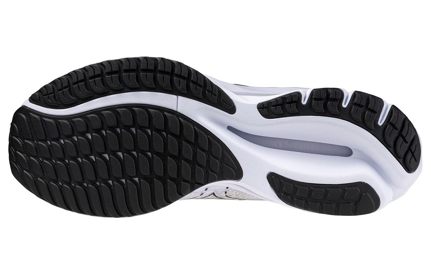 Mizuno Wave Rider 27 Super Wide 'White Black' 圖 5