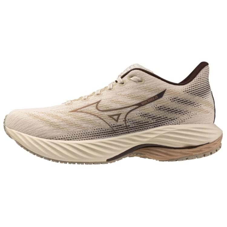Mizuno Wave Rider 28 Brown Low-Top Running Shoes - Comfort & Durability J1GC240461