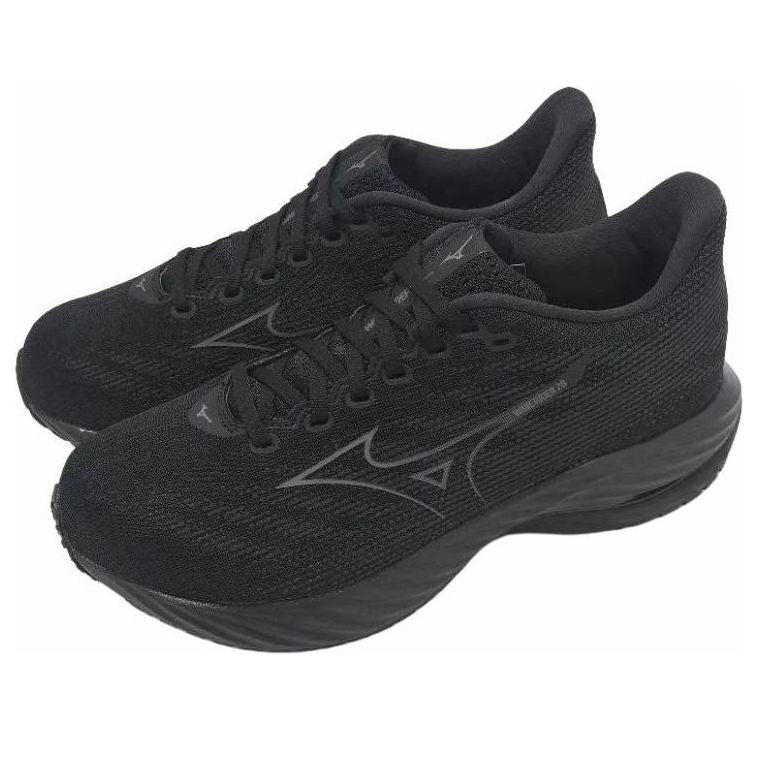 Lookbook Mizuno Wave Rider 28 Super Wide 'Negro Quiet Shade' J1GC240403