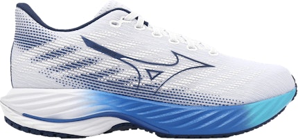 Mizuno Wave Rider 28 Super Wide 'White Estate Blue' J1GC240401 Mizuno Wave Rider 28 Super Wide 'White Estate Blue' J1GC240401