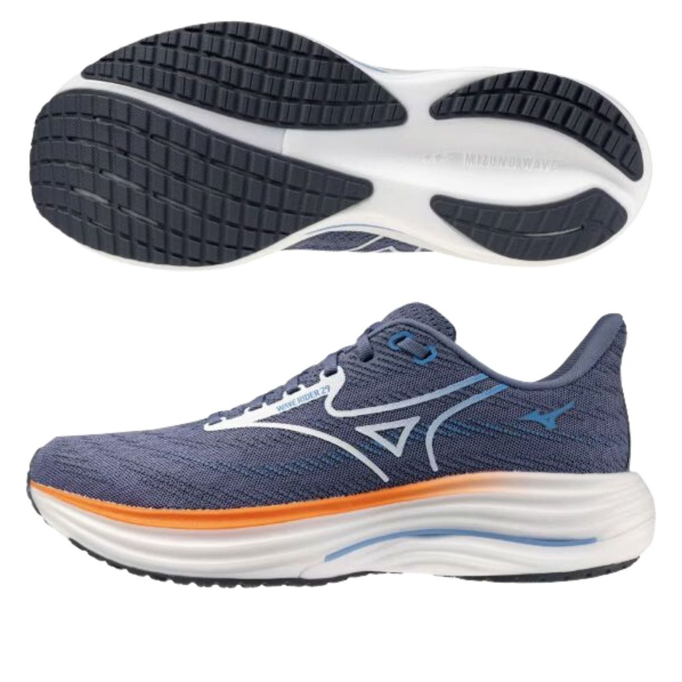 Order Mizuno Wave Rider 29 'Blue White' J1GC250354